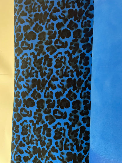 BLUE LEO SUEDE