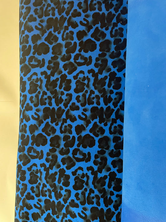 BLUE LEO SUEDE