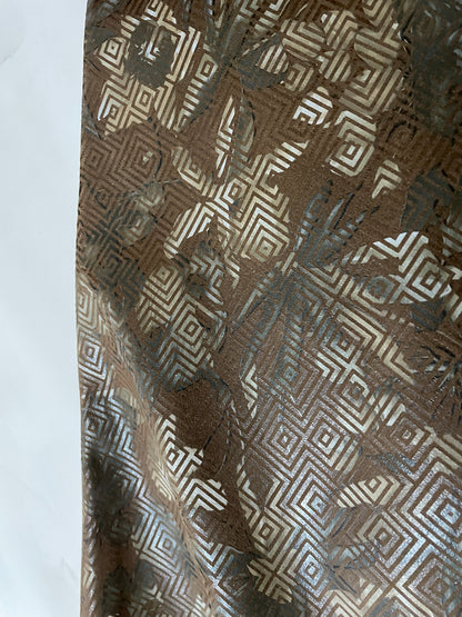 GOV. KOŽA VELOUR LEAF PATTERN