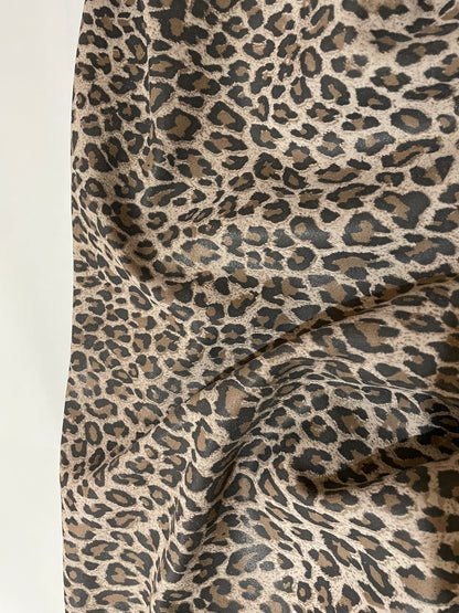 GOV. KOŽA VELOUR - LEOPART PRINT