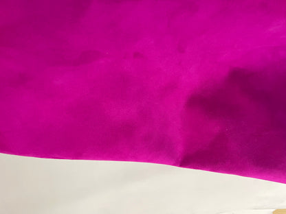 DARK MAGENTA SUEDE - GOAT LEATHER VELOR