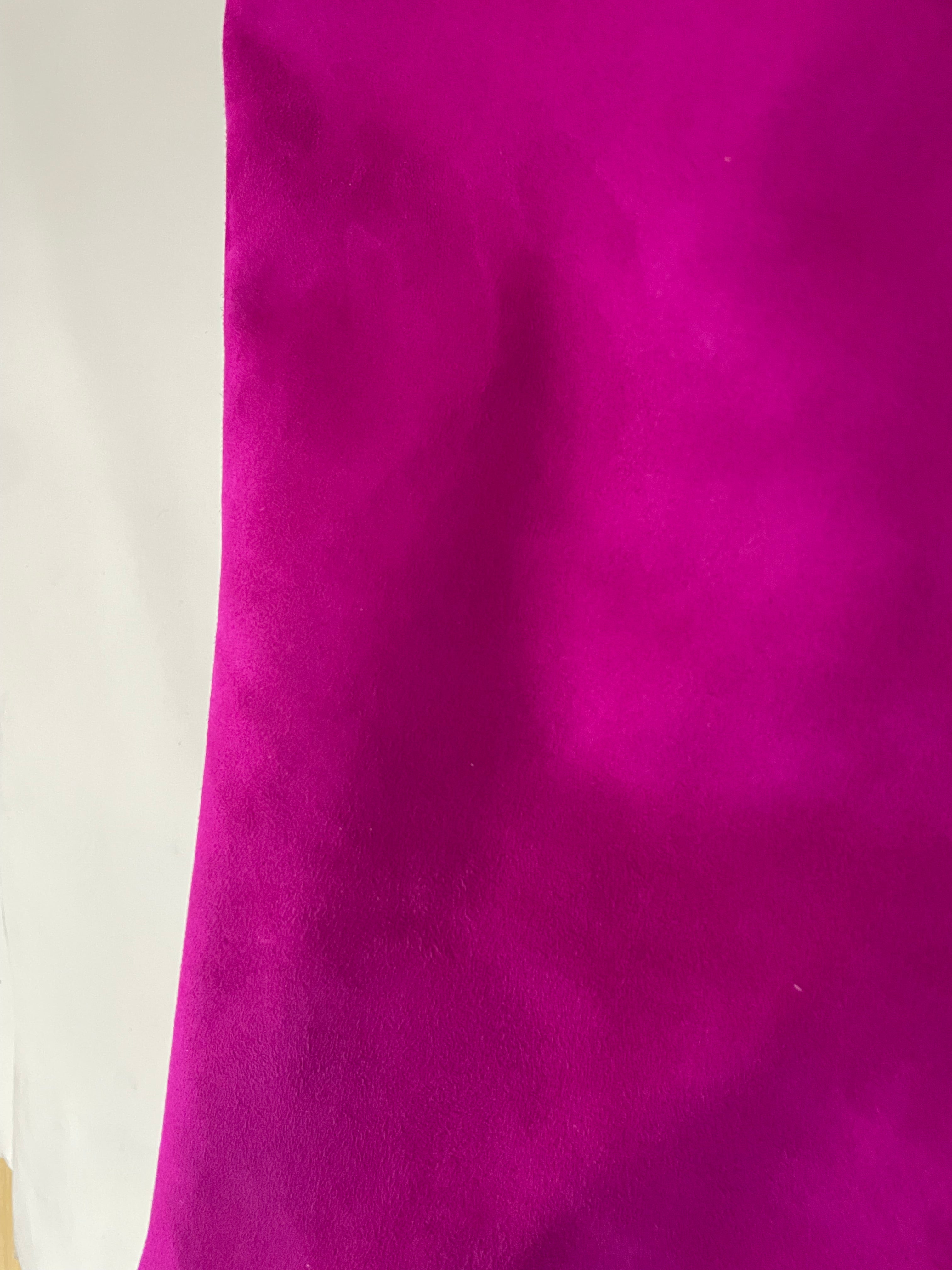 DARK MAGENTA SUEDE - KOZIJA KOŽA VELUR