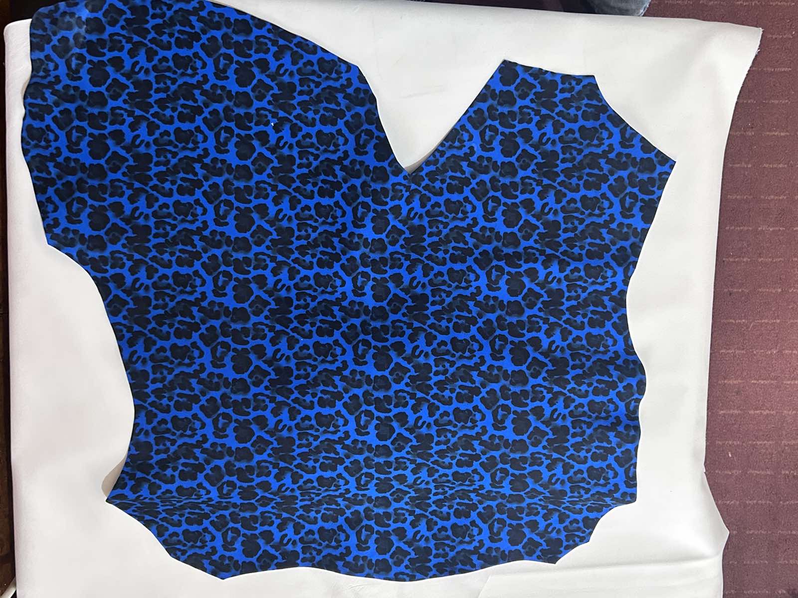 BLUE LEO SUEDE