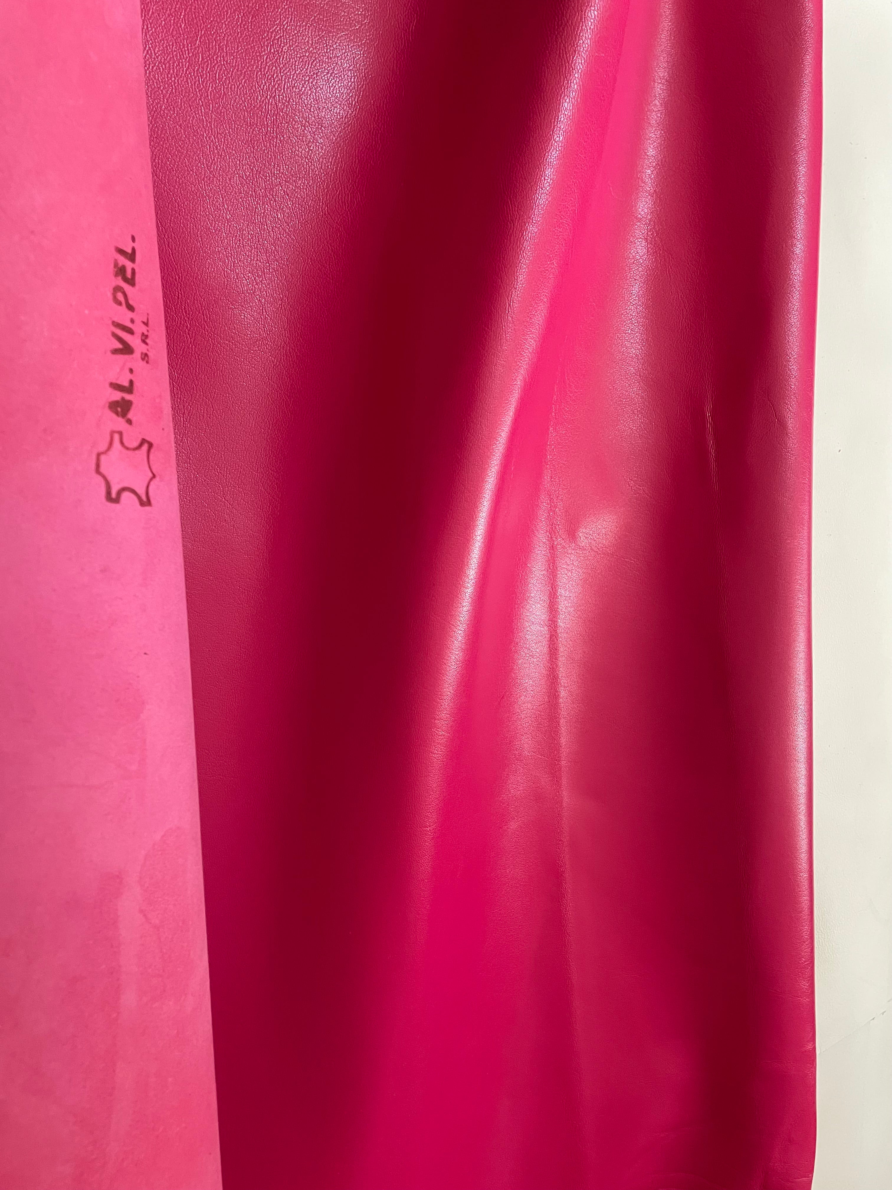 MAGENTA - OVČIJA KOŽA NAPPA