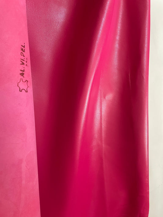 MAGENTA - OVČIJA KOŽA NAPPA