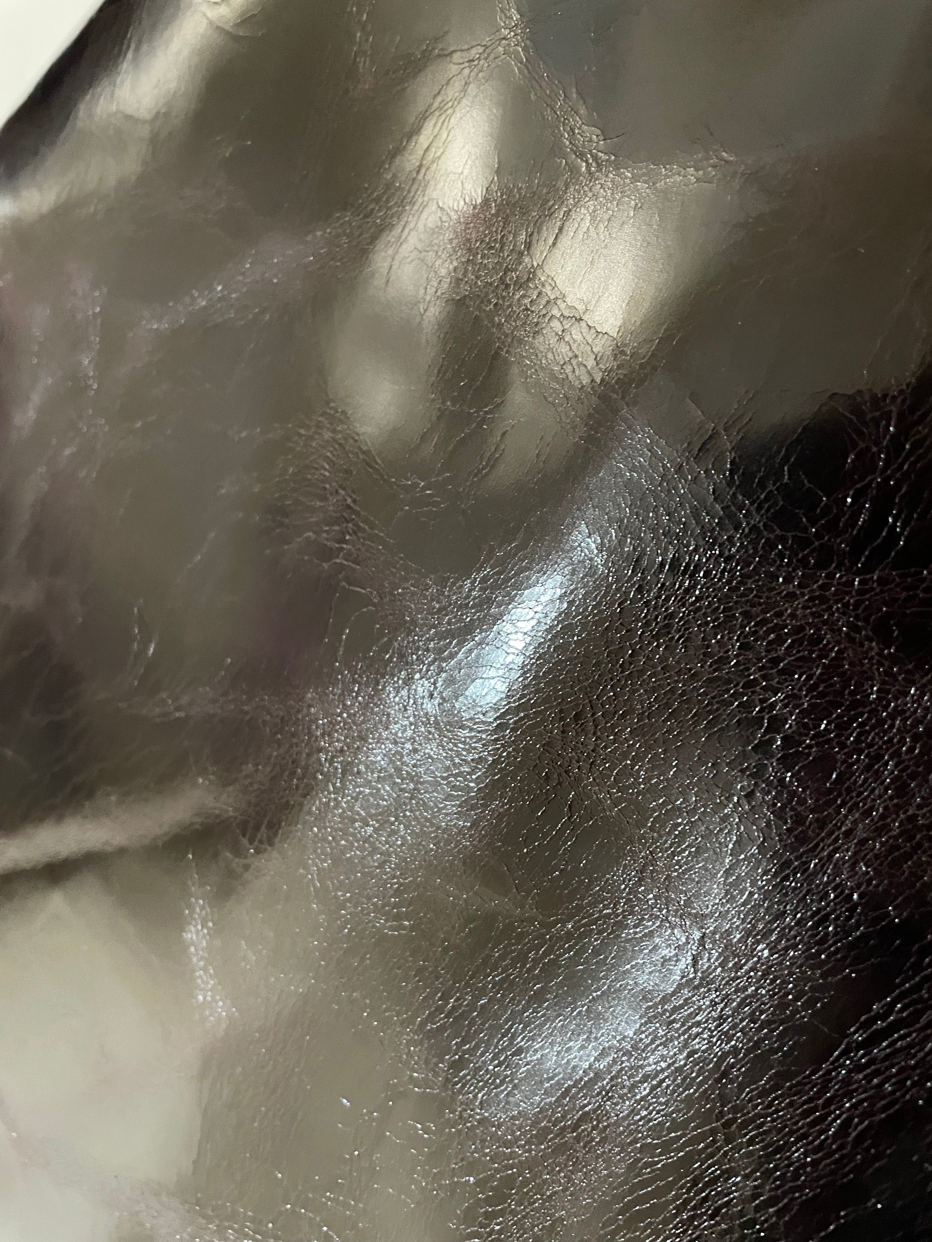 SHINY BURGUNDY BROWN - TELEĆA KOŽA NAPPA