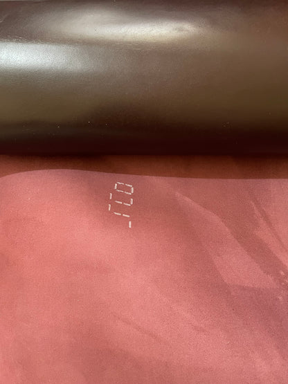 DARK BURGUNDY - NAPPA SHEEP SKIN