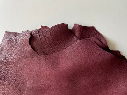 BORDEAUX ELEPHANT - NAPPA SHEEPSKIN