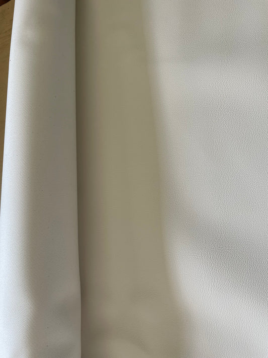 FAUX LEATHER SKY WHITE