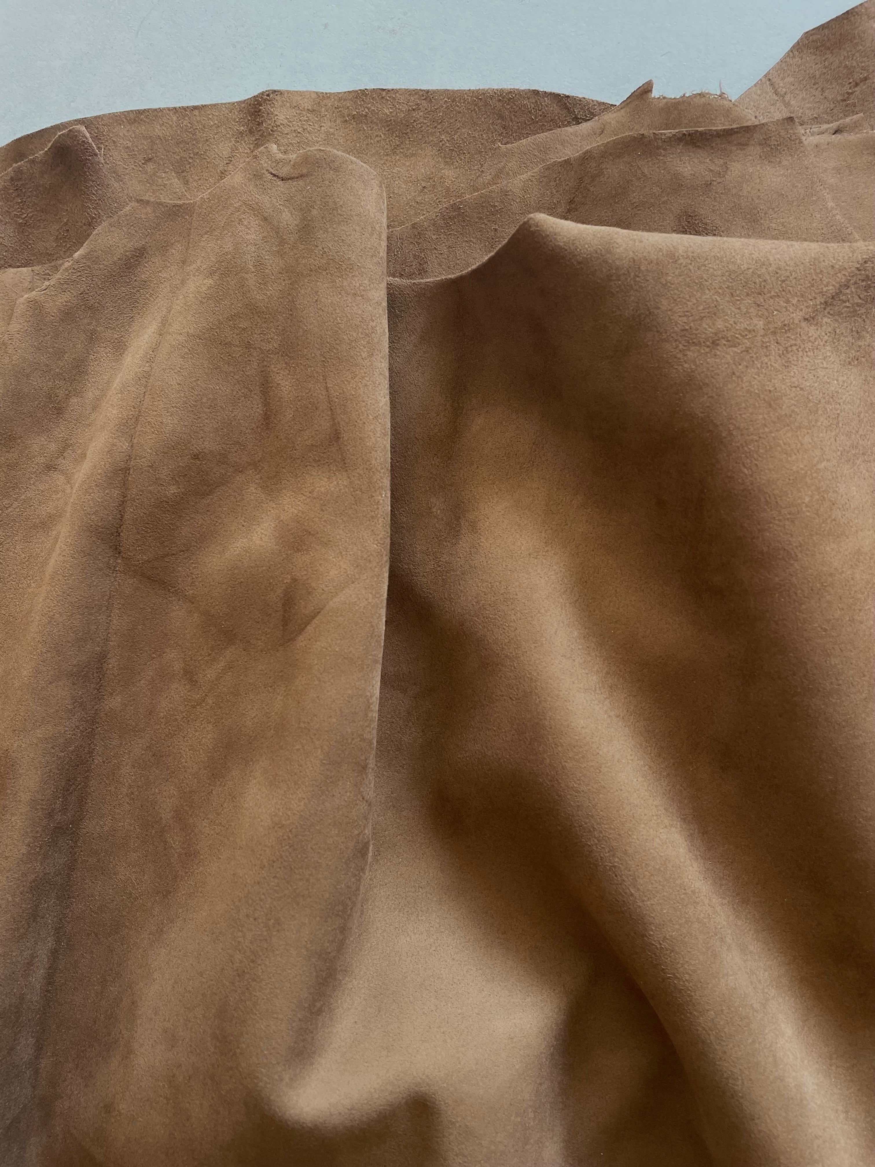 MOCHA SUEDE - KOZIJA KOŽA VELUR