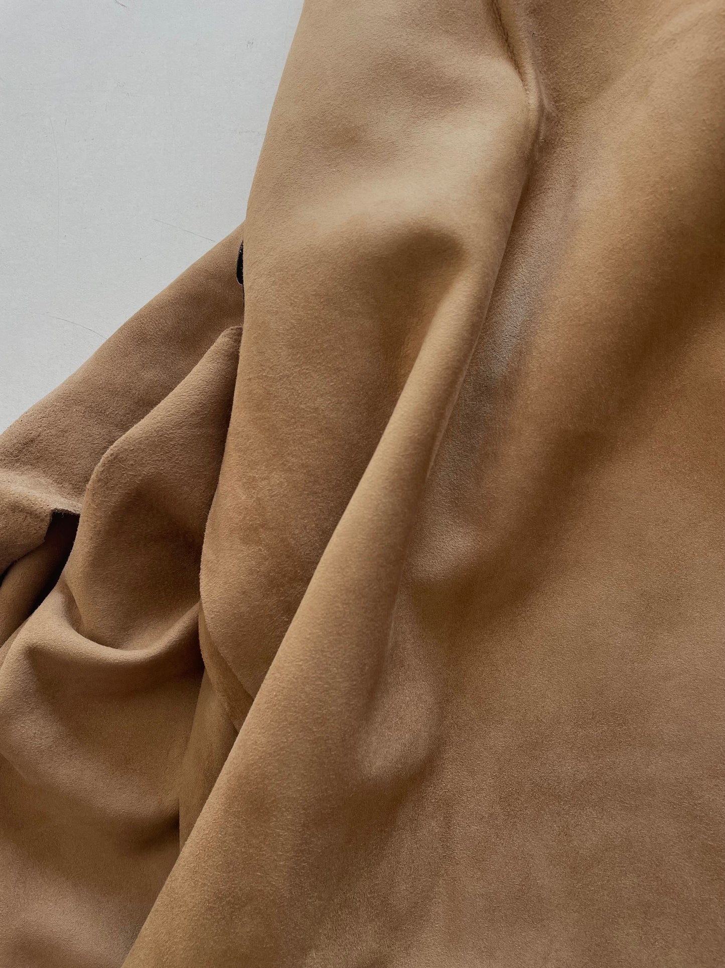 COPPER BROWN SUEDE - GOAT LEATHER VELOR