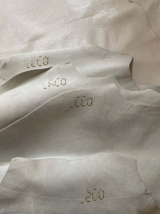 SHINY WHITE BALENCIAGA - GOV. KOŽA NAPPA