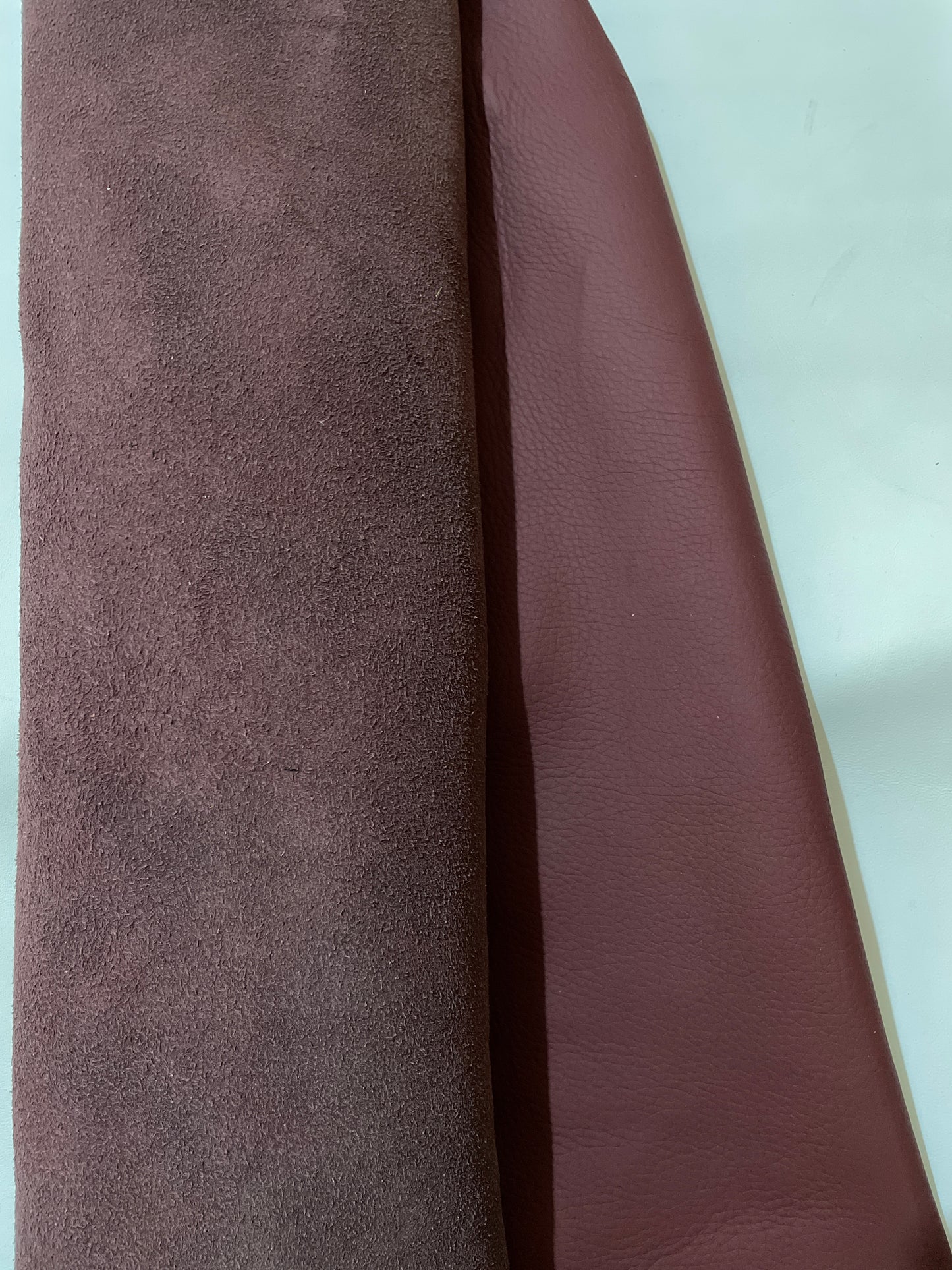 BURGUNDY PRINTED - GOV. NAPPA LEATHER
