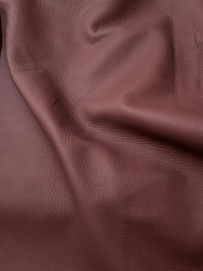 BURGUNDY PRINTED - GOV. NAPPA LEATHER